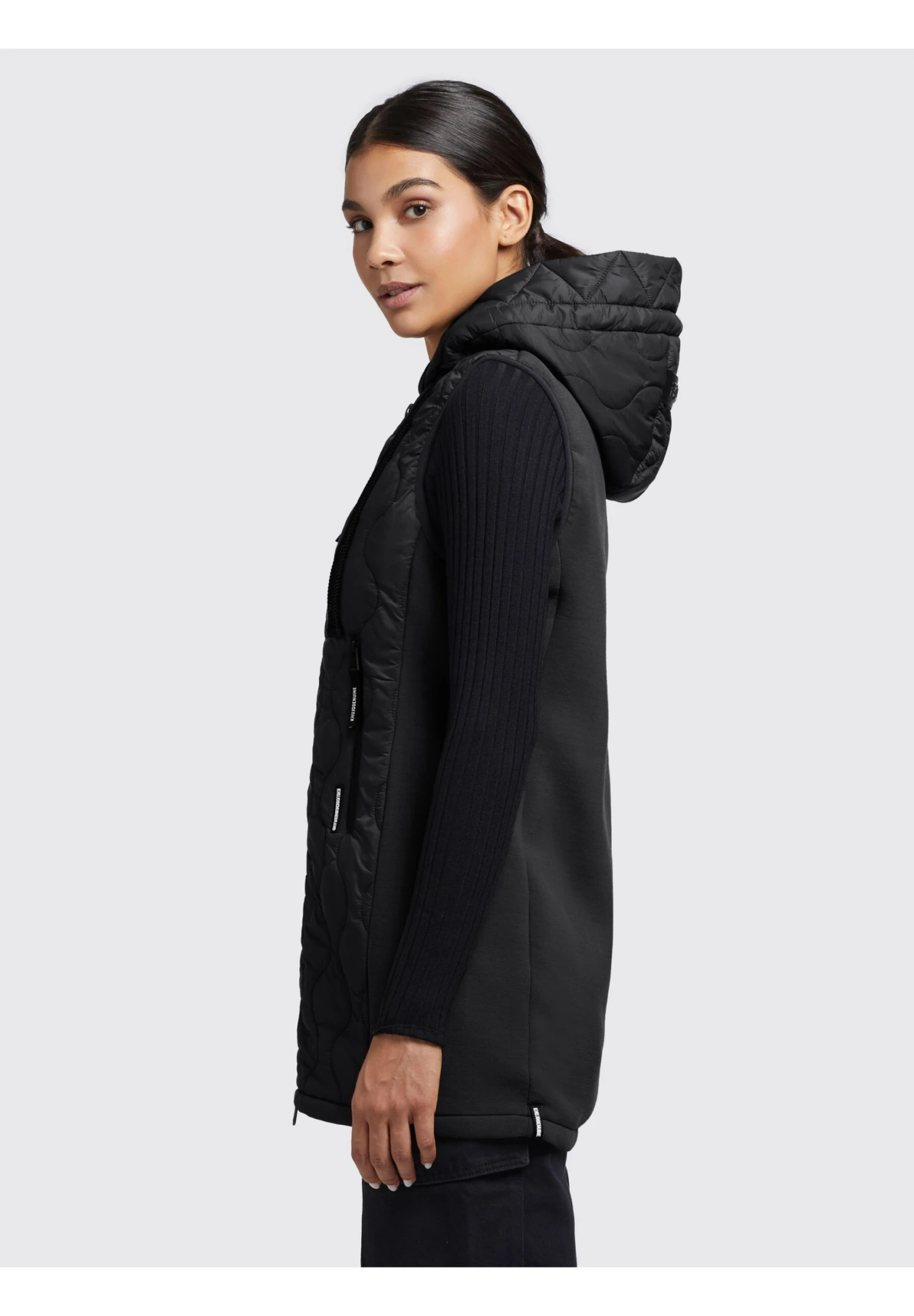 Khujo Malin - Bodywarmer - Schwarz 4 Khujo Malin - Bodywarmer - Schwarz - Afbeelding 4