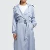 Khujo Garda - Trenchcoat - Blau