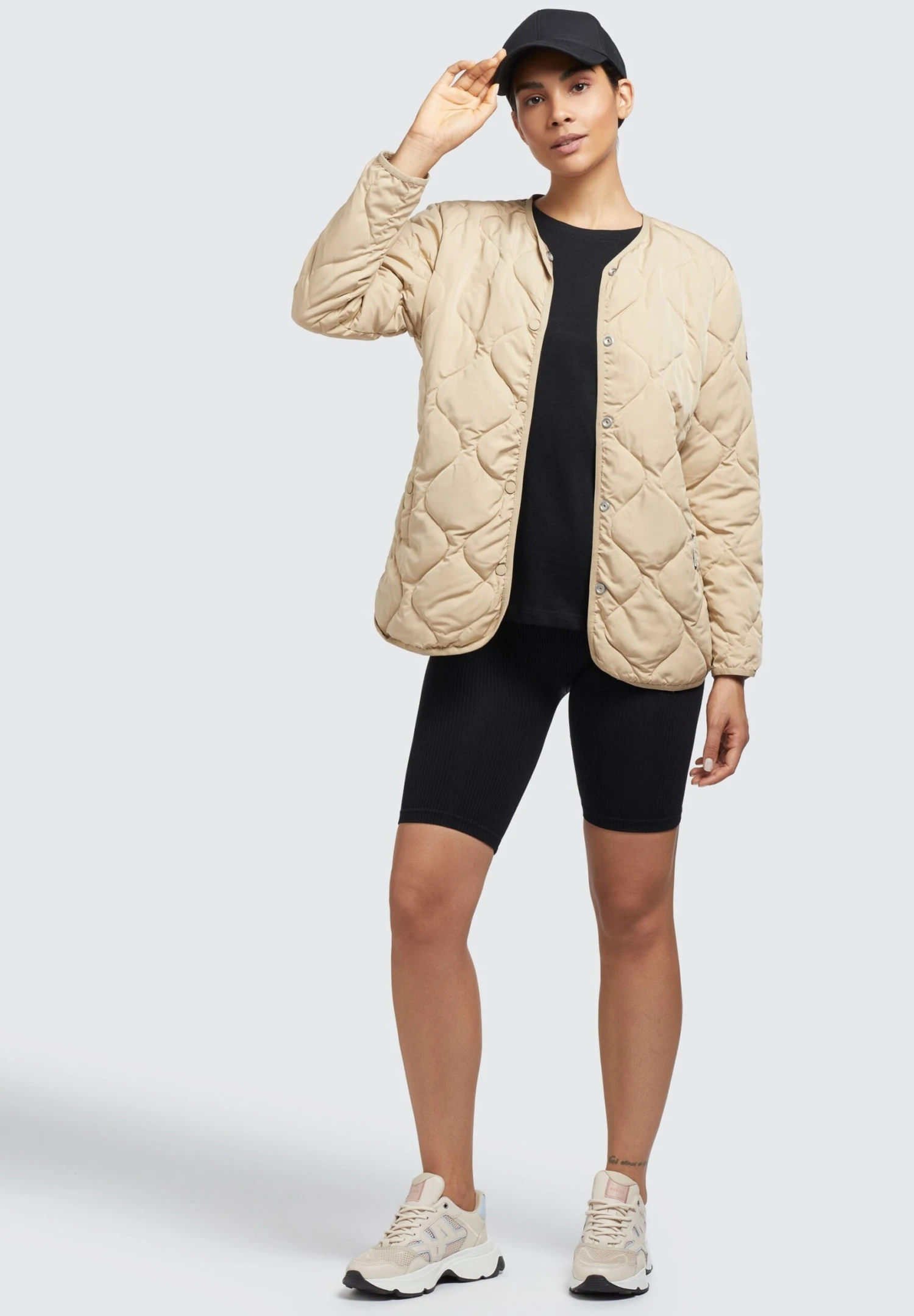 Khujo Yuna - Jas - Beige 2 Khujo Yuna - Jas - Beige - Afbeelding 2