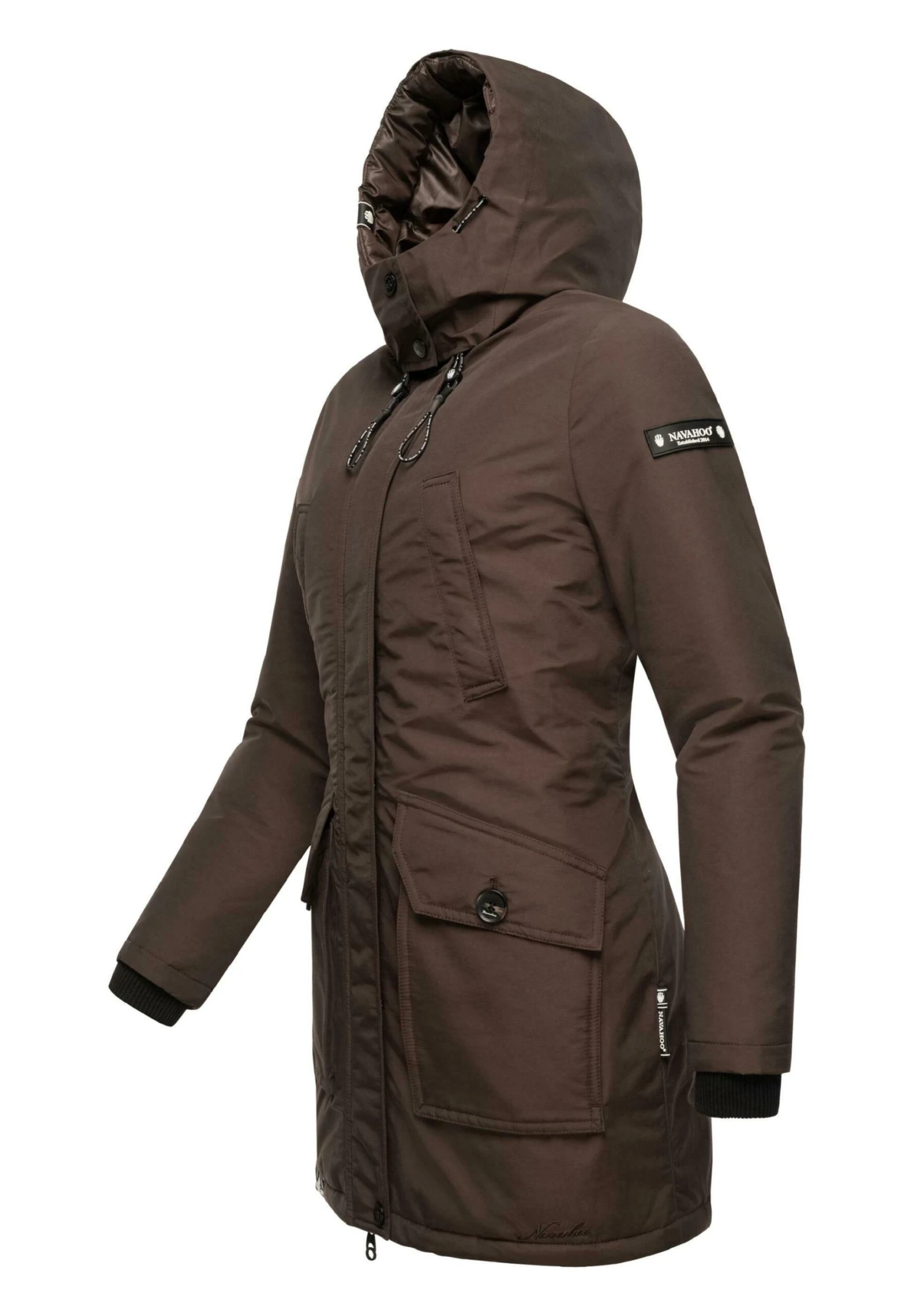 Navahoo Blizzardstorm - Parka - Dark Choco 2 Navahoo Blizzardstorm - Parka - Dark Choco - Afbeelding 2
