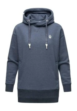 Navahoo Silberengelchen - Hoodie - Dusty Blue Melange -Winterjas Winkel 8d56dddb244a448bb4ceec76a214d905