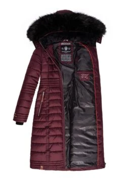 Navahoo Umay - Winterjas - Dark Red Melange -Winterjas Winkel 8d8bf21f84b540c19e0ad50a09e2dcc1