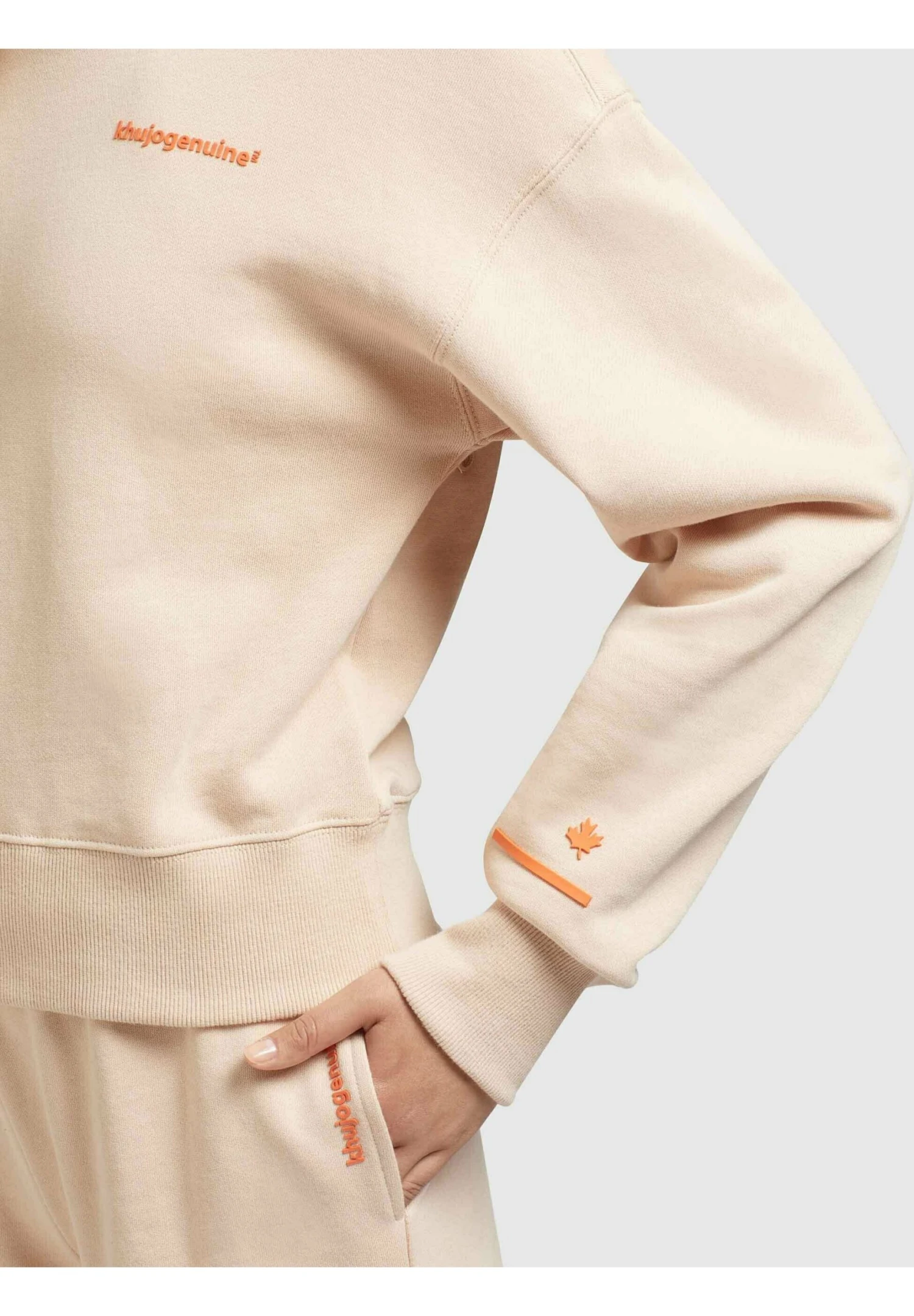 Khujo Dalia - Hoodie - Aprikot 4 Khujo Dalia - Hoodie - Aprikot - Afbeelding 4