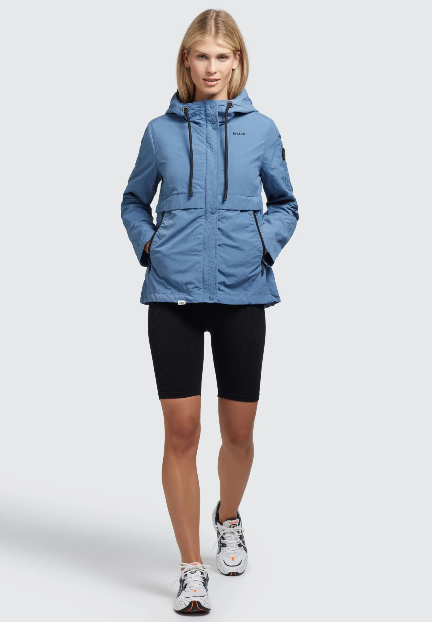 Khujo Zahira - Lichte Jas - Blau 2 Khujo Zahira - Lichte Jas - Blau - Afbeelding 2