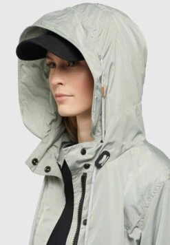 Khujo Debby - Lichte Jas - Blassgrün -Winterjas Winkel 91a13ecb488b4db88169257e19b482a2