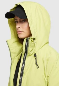 Khujo Blair - Jas - Giftgrün -Winterjas Winkel 920d4368b8794ce7883461deb955c937