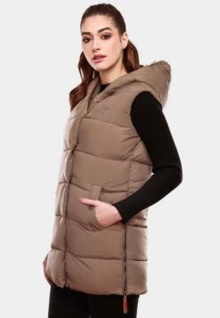 Navahoo Madilynaa - Bodywarmer - Dark Taupe -Winterjas Winkel 92f38edf7417410c8fba8ae158f2513b scaled
