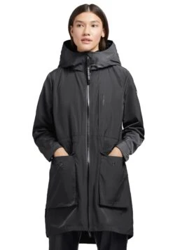 Khujo Mantel Ging - Halflange Jas - Schwarz -Winterjas Winkel 9306012a19684ffda01b4fbf93148eab