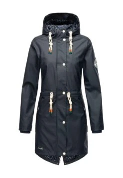 Navahoo Tropical Storm - Parka - Dark Blue -Winterjas Winkel 937d10ea0cf5412eb1090569f226fadd