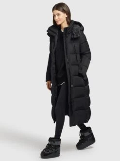 Khujo Wintermantels Wintermantel HAZELLE Dames Zwart -Winterjas Winkel 948352e593f36244501495bc9908c5e6 scaled