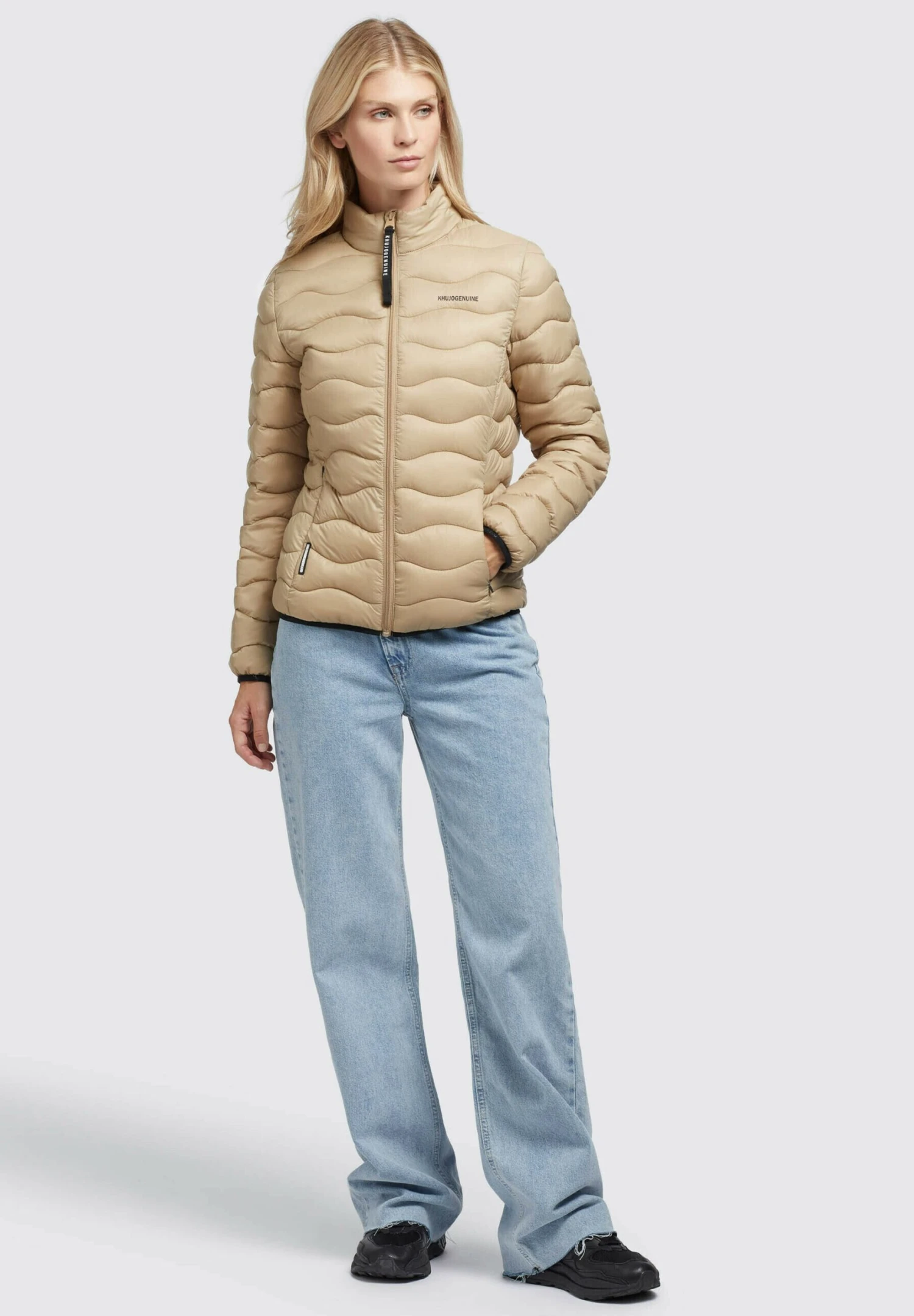 Khujo Eleni - Jas - Beige 2 Khujo Eleni - Jas - Beige - Afbeelding 2