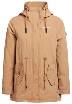 Khujo Caima - Parka - Toffee -Winterjas Winkel 9676529fee4d426d8d9e54c2411a5386