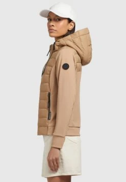 Khujo Ghita Matt - Jas - Beige -Winterjas Winkel 979f8084f41c46b0abf66376575a3310