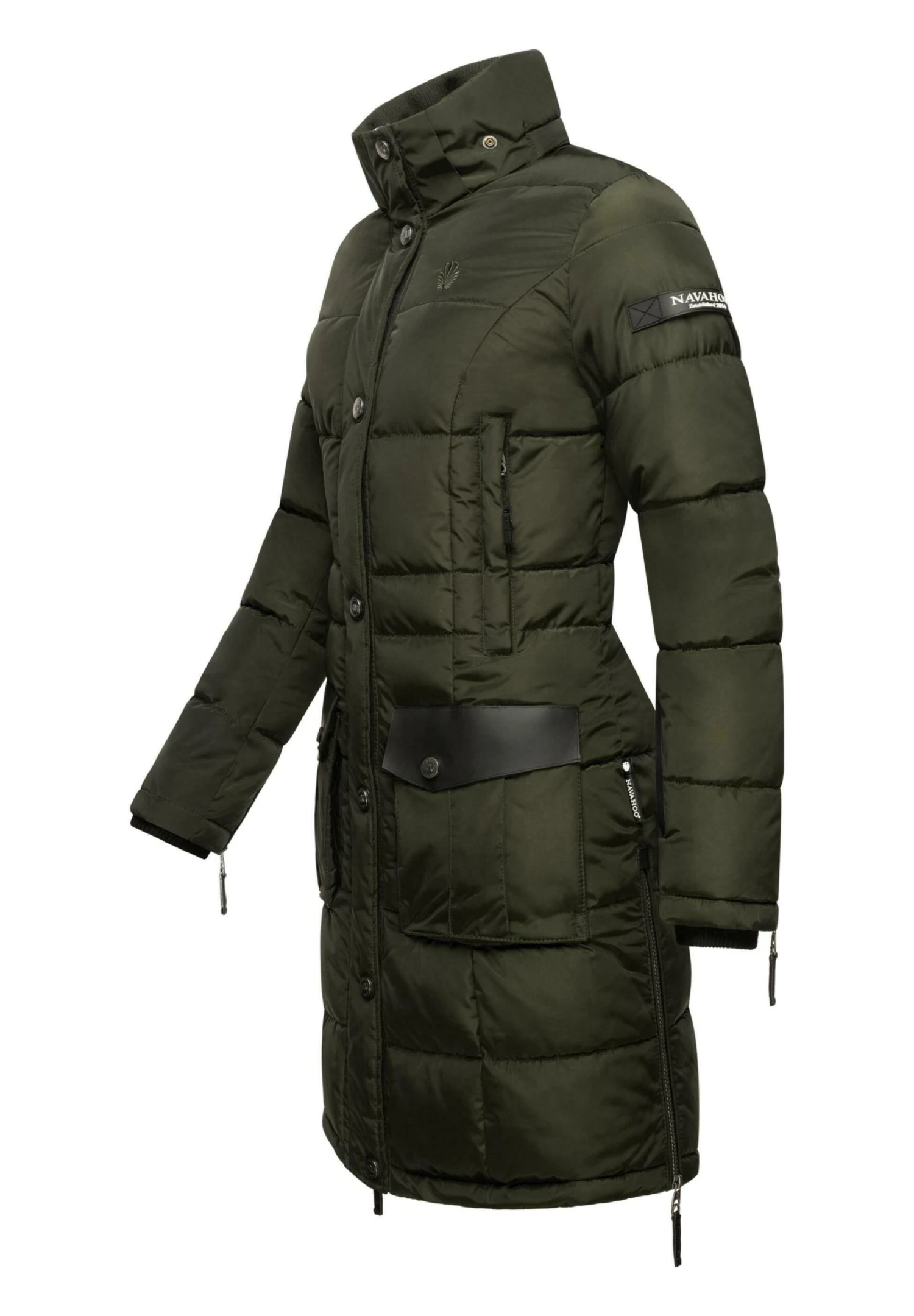 Navahoo Sinja - Winterjas - Olive 4 Navahoo Sinja - Winterjas - Olive - Afbeelding 4