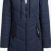 Khujo Winterjassen Winterjas Aribay Dames Navy