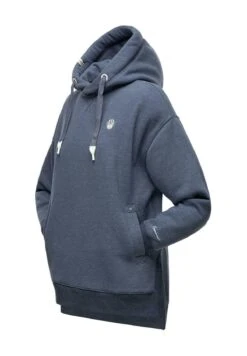 Navahoo Silberengelchen - Hoodie - Dusty Blue Melange -Winterjas Winkel 98b3dedb055d44129e34f396244b7a7a