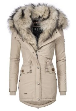 Navahoo Sweety - Winterjas - Taupe -Winterjas Winkel 9908d257099244c3ad9e787346606149