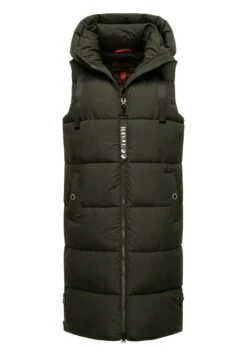 Navahoo Schnuffelchen - Bodywarmer - Dark Olive -Winterjas Winkel 99c9a06fe4bf418ca985201208a414b0 scaled
