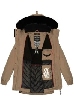 Navahoo Olessaa - Winterjas - Taupe -Winterjas Winkel 9adae44566664d6ba508960790803630