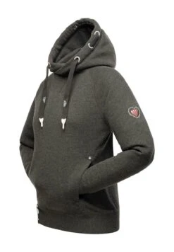 Navahoo Liebesmäuschen - Hoodie - Dark Grey Melange -Winterjas Winkel 9b2ecb9c312c4a3faf450b177b9ec610