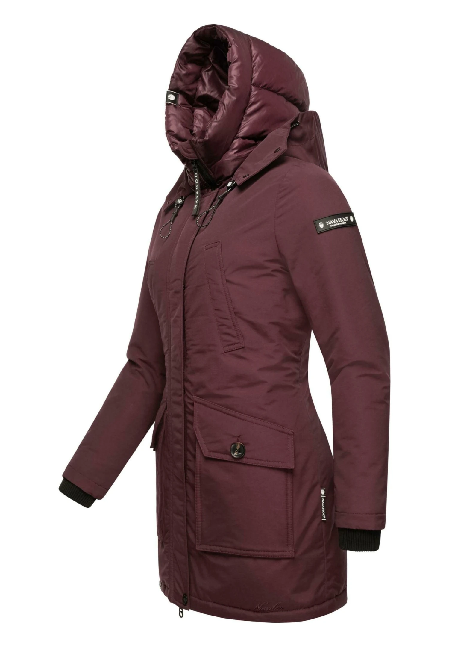 Navahoo Blizzardstorm - Parka - Dark Red Melange 5 Navahoo Blizzardstorm - Parka - Dark Red Melange - Afbeelding 5