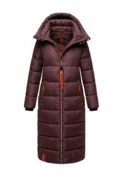 Navahoo Kristallblume - Winterjas - Dark Red Melange