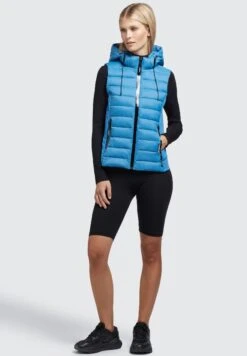 Khujo Fabia Matt - Bodywarmer - Blau 11 Khujo Fabia Matt - Bodywarmer - Blau -Winterjas Winkel 9e969a98957f49a69d88234ac5979034