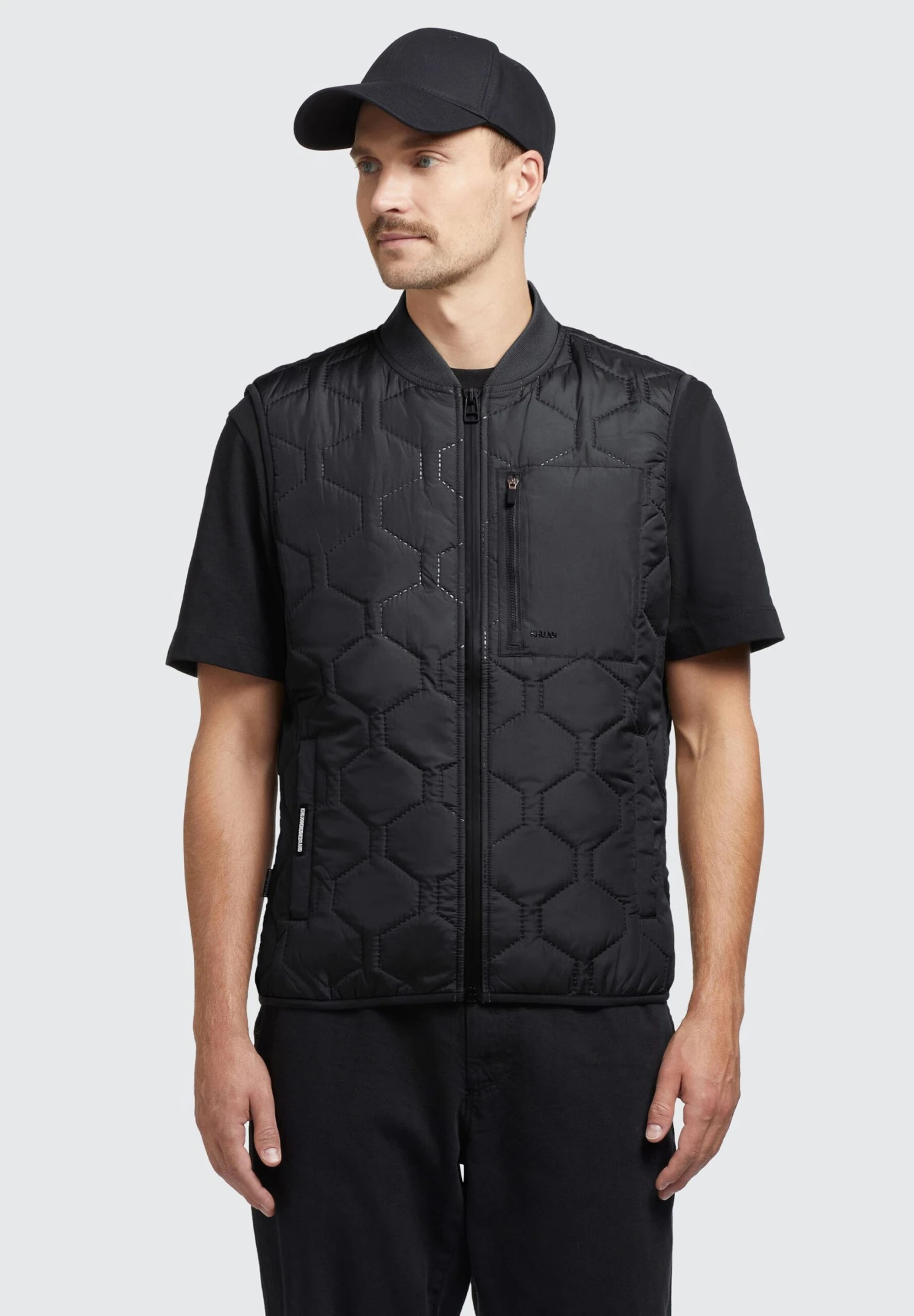 Khujo Liel - Bodywarmer - Schwarz 1 Khujo Liel - Bodywarmer - Schwarz