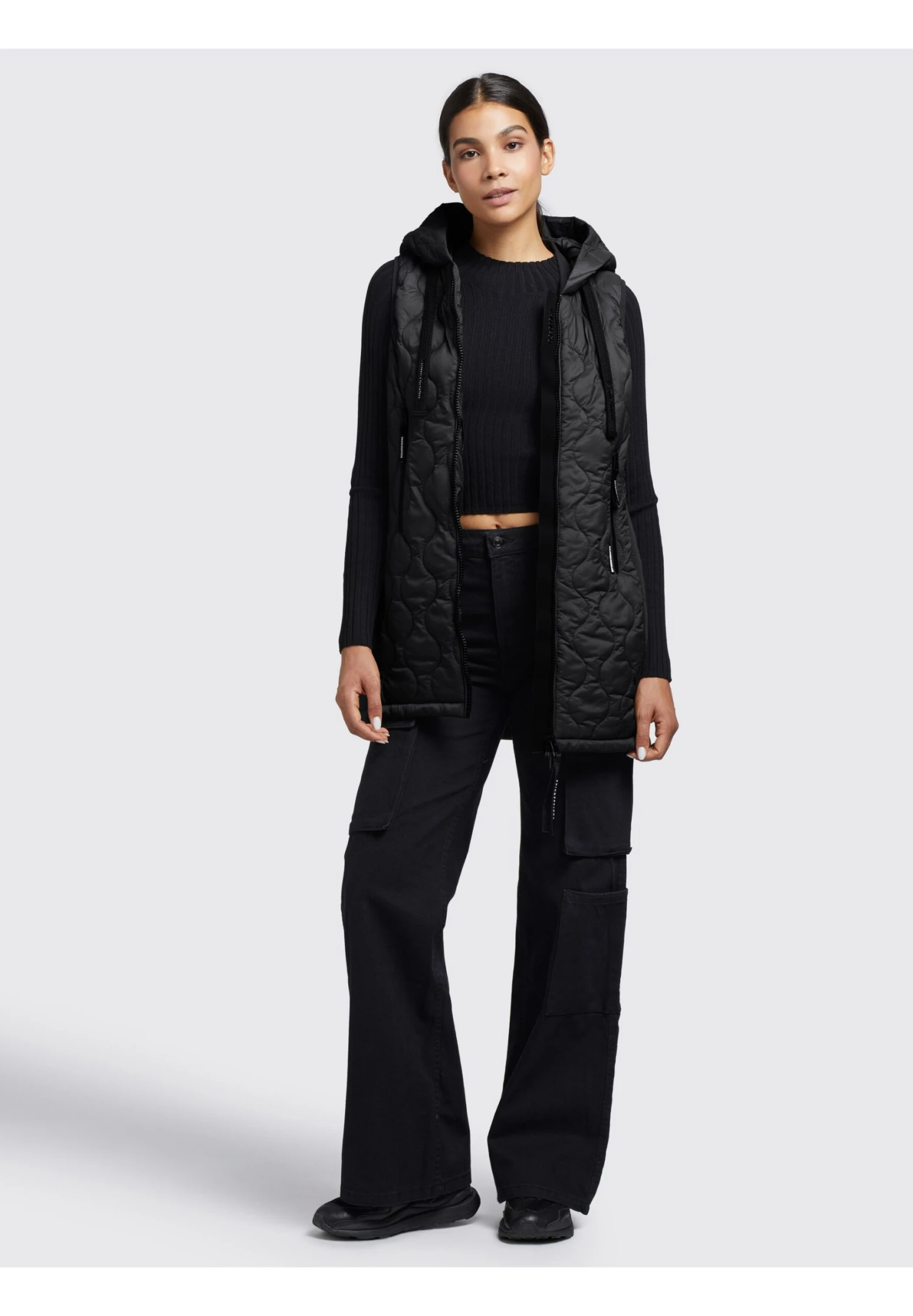 Khujo Malin - Bodywarmer - Schwarz 7 Khujo Malin - Bodywarmer - Schwarz - Afbeelding 7