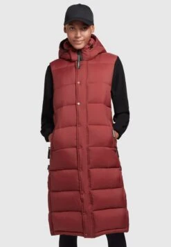 Khujo Magneta Matt - Bodywarmer - Rostrot