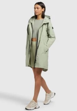 Khujo Adda - Halflange Jas - Blassgrün -Winterjas Winkel a3ca60f509bd45b1bfb86a38aea3342d scaled