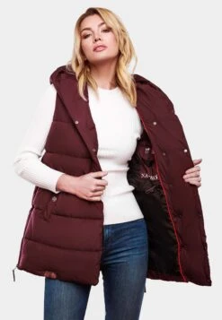 Navahoo Madilynaa - Bodywarmer - Wine -Winterjas Winkel a5880aa444964af89697eb5de15c3a1e scaled