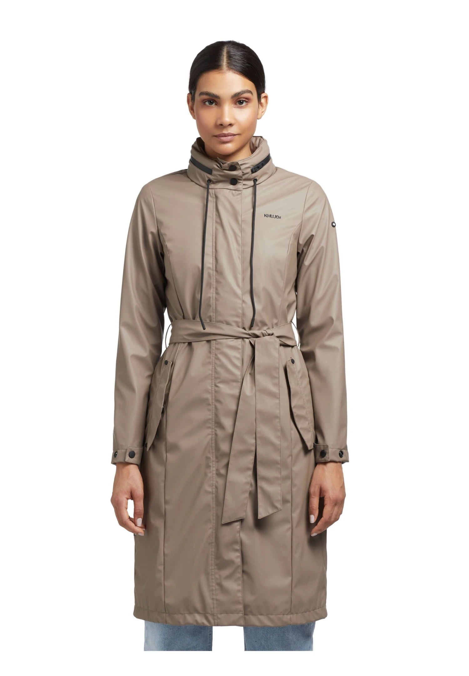Khujo Mantel Glenna2 - Trenchcoat - Blassbraun 1 Khujo Mantel Glenna2 - Trenchcoat - Blassbraun