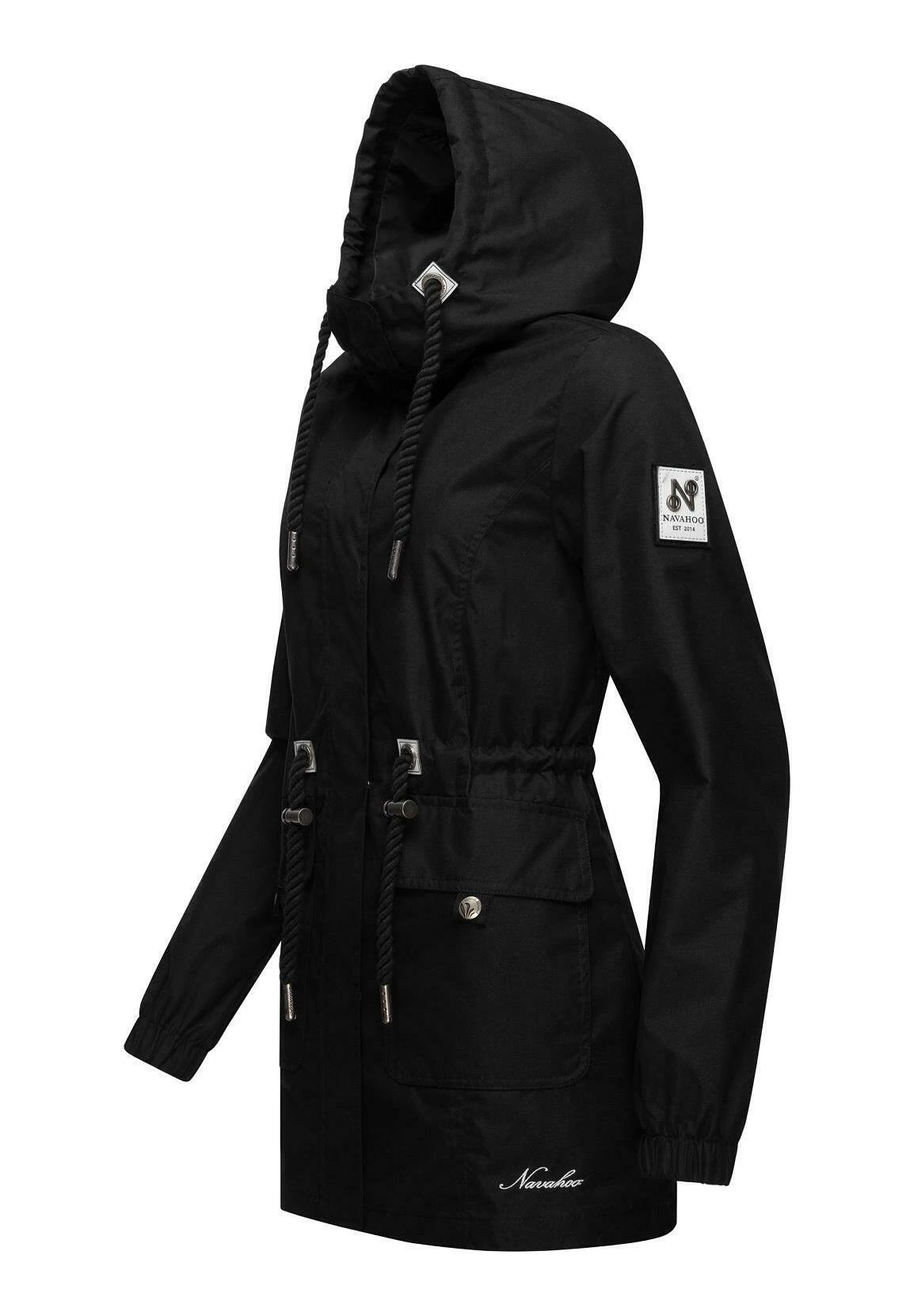 Navahoo Übergangs Neophee - Parka - Black 2 Navahoo Übergangs Neophee - Parka - Black - Afbeelding 2
