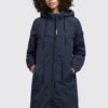 Khujo Mantel Voya3 - Parka - Dunkelblau