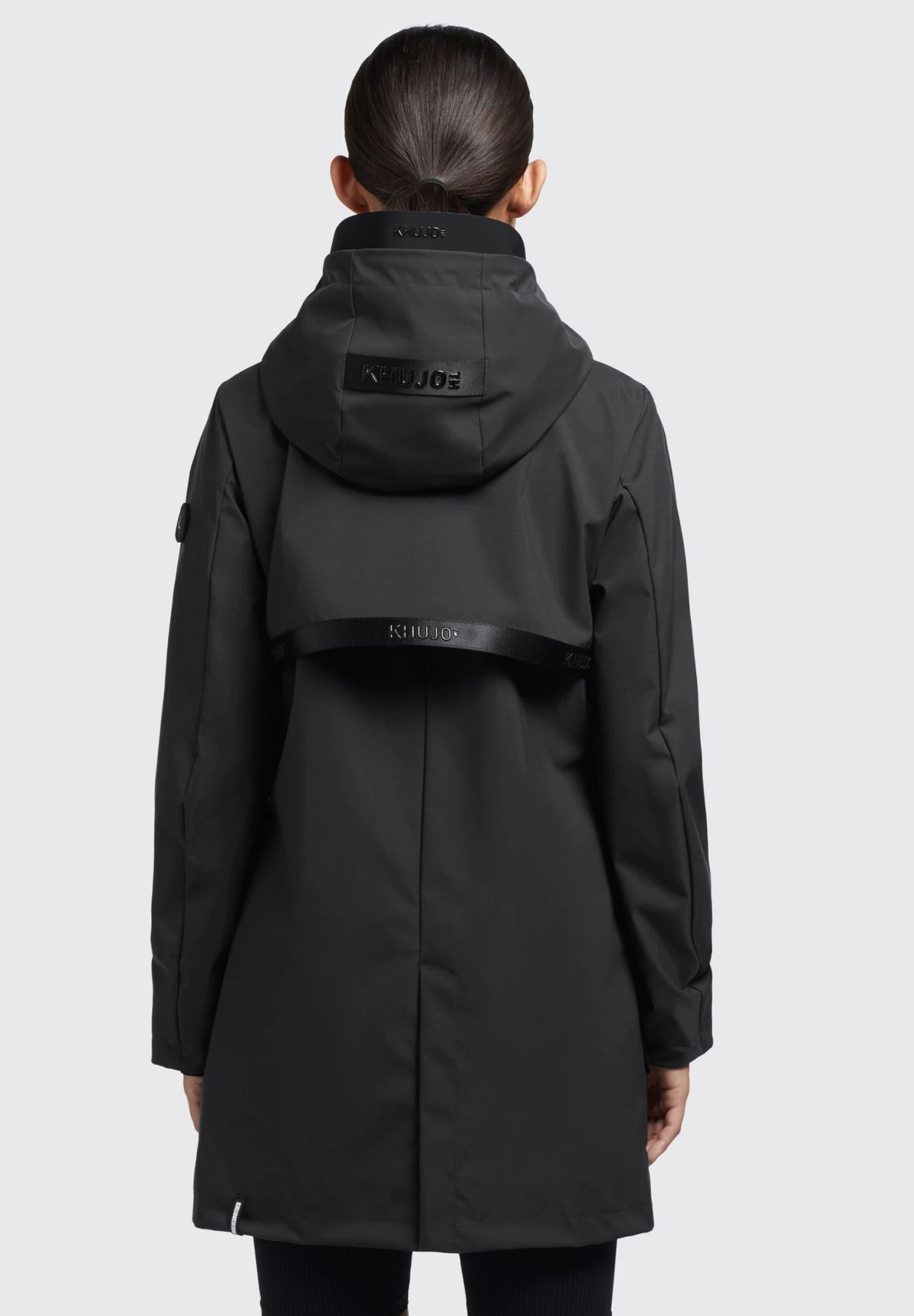 Khujo Izaf - Regenjas - Schwarz 3 Khujo Izaf - Regenjas - Schwarz - Afbeelding 3