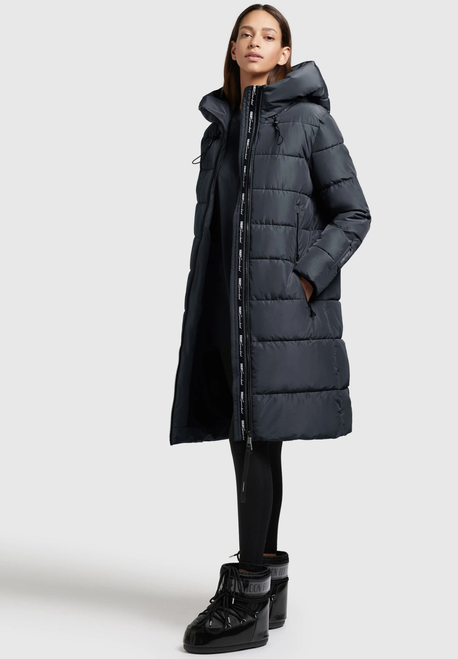 Khujo Jilias 3 - Winterjas - Graublau 2 Khujo Jilias 3 - Winterjas - Graublau - Afbeelding 2