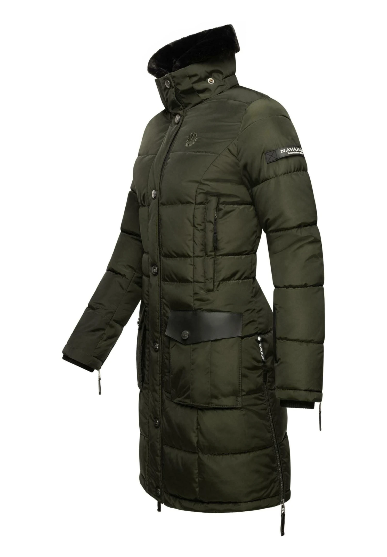 Navahoo Sinja - Winterjas - Olive 3 Navahoo Sinja - Winterjas - Olive - Afbeelding 3