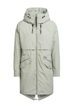 Khujo Ariana - Parka - Blassgrün -Winterjas Winkel b0988d1df7df45c4a28870ec6320338d