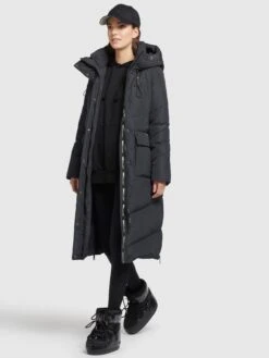 Khujo Wintermantels Wintermantel Elvita Dames Donkerblauw -Winterjas Winkel b6305bead254ce002fd739ecb1ad4095 scaled