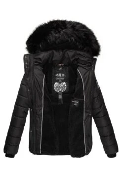 Navahoo Zuckerbiene - Winterjas - Black -Winterjas Winkel b68db3a91ec44fbbac372d0b9957eeb3