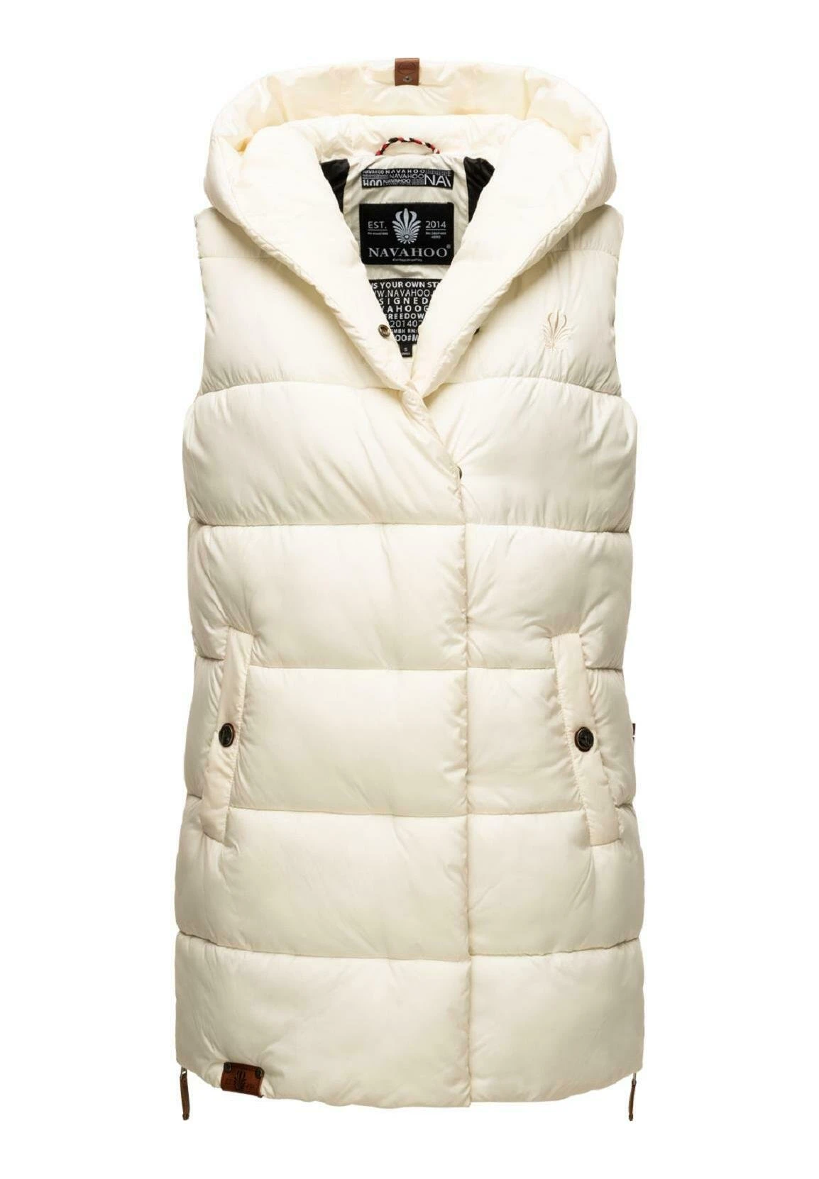 Navahoo Madilynaa - Bodywarmer - Offwhite 5 Navahoo Madilynaa - Bodywarmer - Offwhite - Afbeelding 5