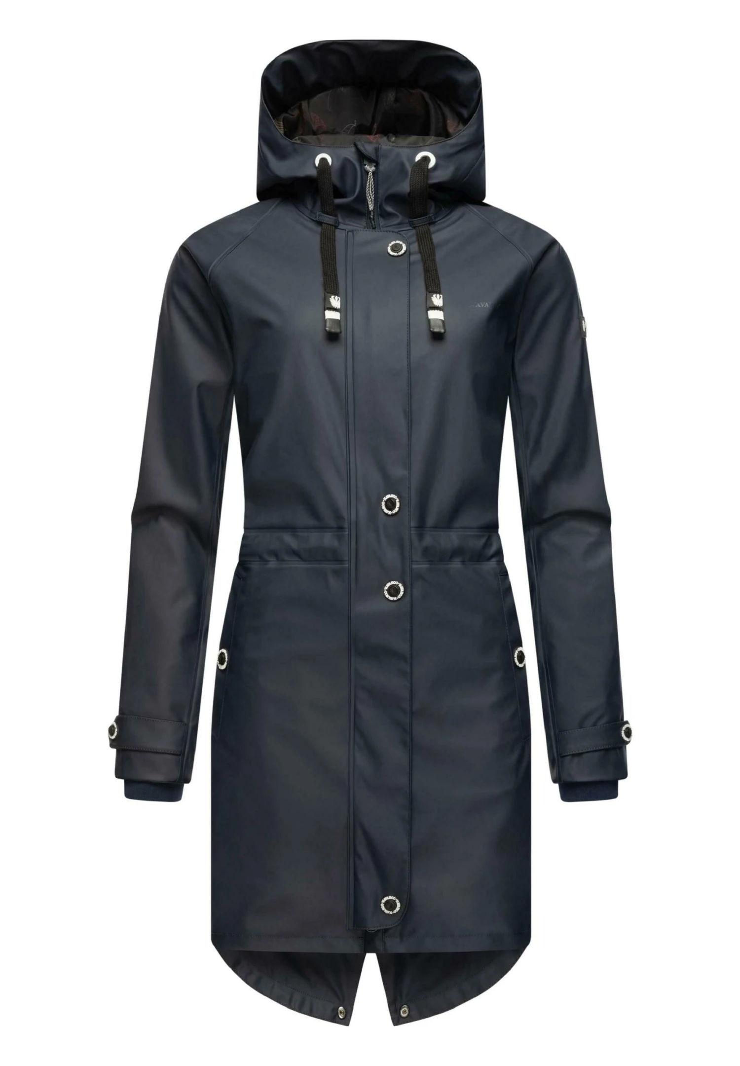 Navahoo Rainy Flower - Parka - Dark Blue 1 Navahoo Rainy Flower - Parka - Dark Blue