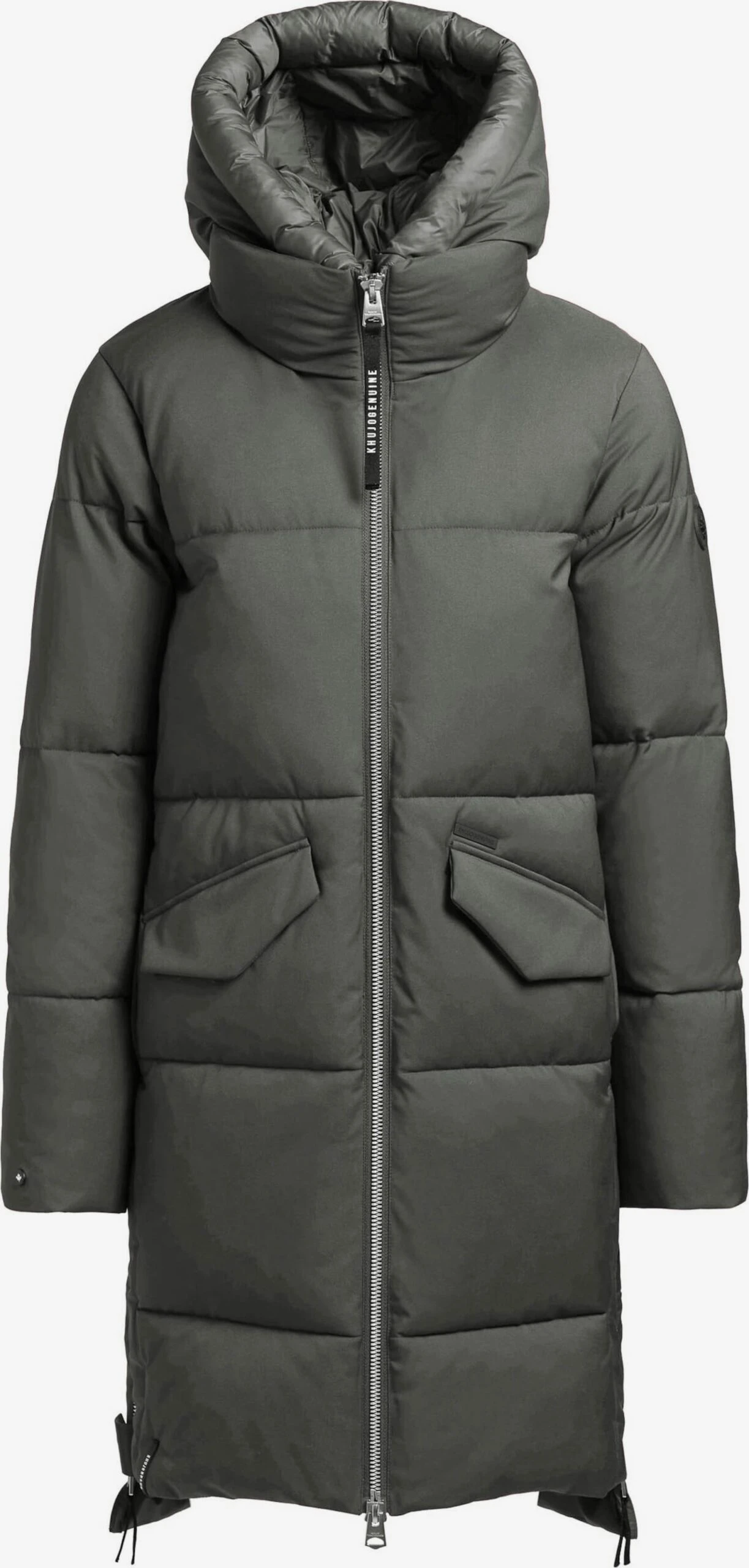 Khujo Wintermantels Wintermantel Aniva Dames Olijfgroen 1 Khujo Wintermantels Wintermantel Aniva Dames Olijfgroen