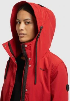 Khujo Caima2 - Parka - Rot -Winterjas Winkel bdad7ec66d6c4ab7abd2a03c4d24e9ec