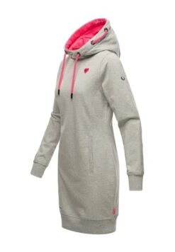 Navahoo Jurk - Grey Melange -Winterjas Winkel bf21a3648b8a492dbea371788ac1dde1