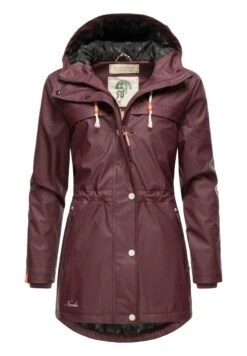 Navahoo Rainy Forest - Regenjas - Dark Red Melange -Winterjas Winkel bf616a2a58db4570a4011255a5baad9e scaled