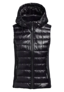 Khujo Fabia Shiny - Bodywarmer - Schwarz -Winterjas Winkel c1d0087ffdc942089e32f6603deb20a1 scaled