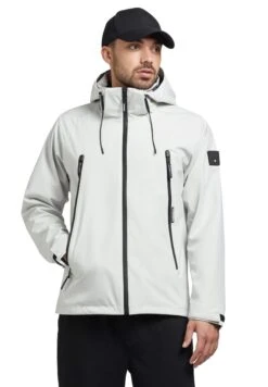 Khujo Adam - Regenjas - Hellgrau -Winterjas Winkel c45fded1cd86483c9d203fe9dec644b6 scaled