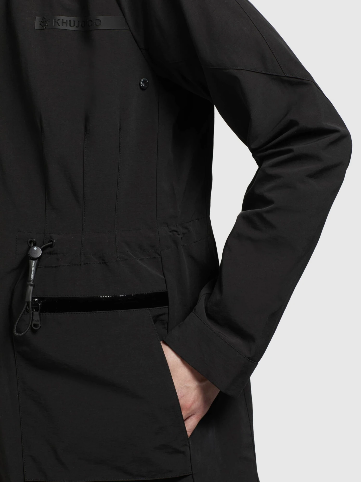 Khujo Parkas Tussenparka Dames Zwart 8 Khujo Parkas Tussenparka Dames Zwart - Afbeelding 8